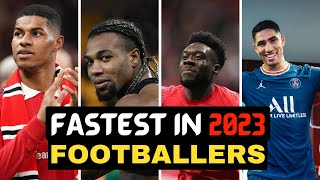 How Fast are the Top 4 Footballers in 2023? | Jampy Sports