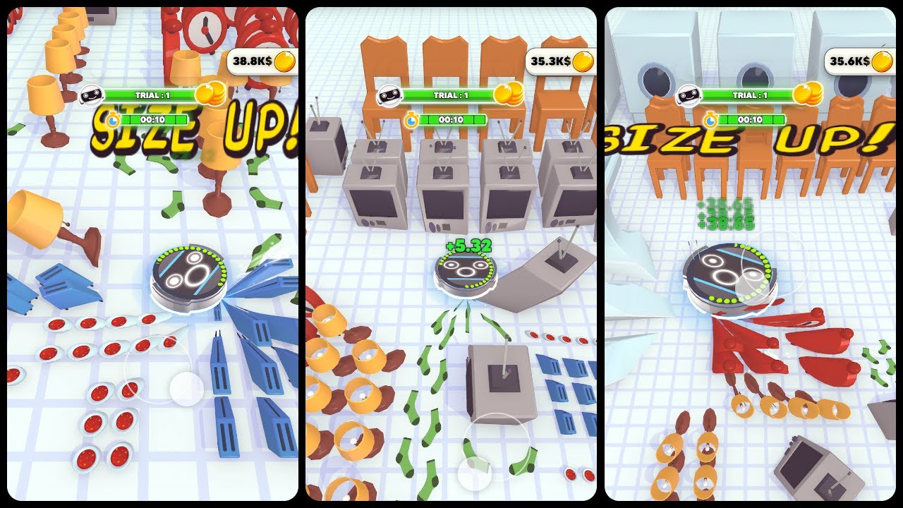 Sweeper Bot Mobile Gameplay Android - YouTube
