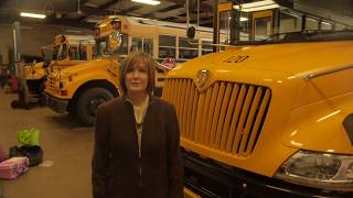 School Bus Pre-trip demonstration Class B CDL2019 Conventional International