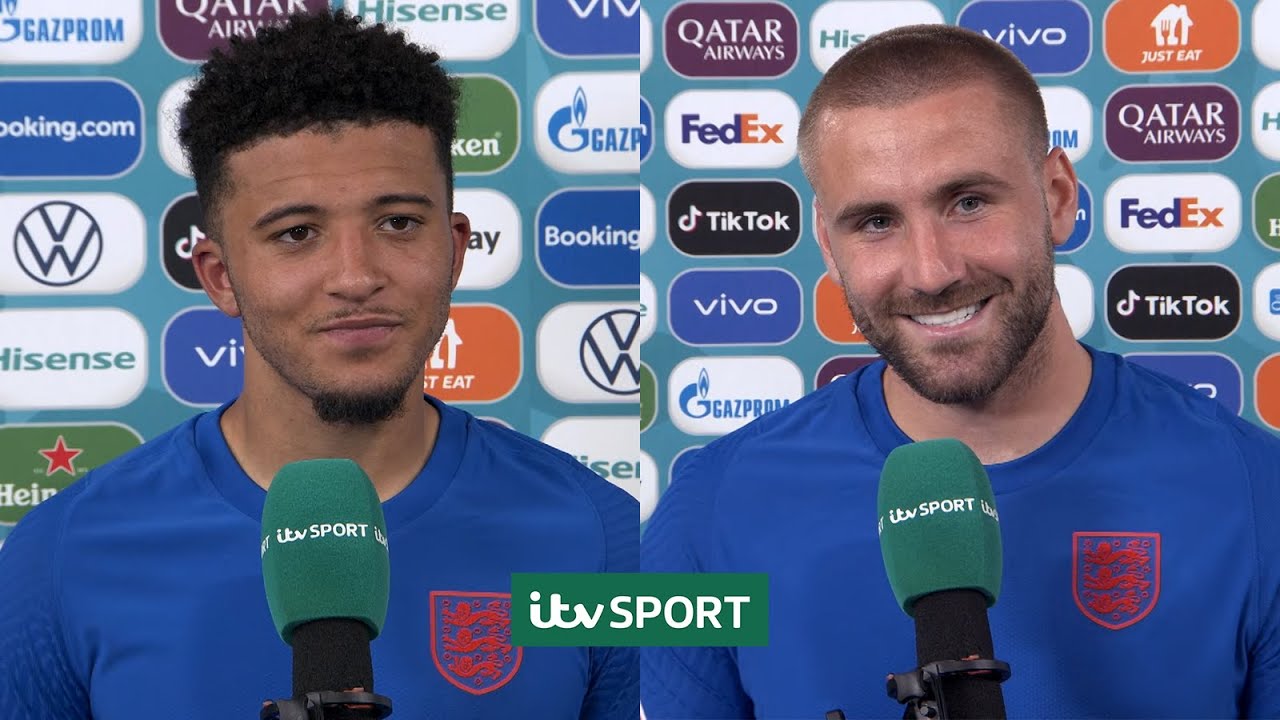 It's one of my happiest moments – Jadon Sancho & Luke Shaw after England beat Ukraine | Euro 2020