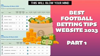 Best Football Betting Tips Websites in 2023 - Part 1 [Free Football Betting Tips website] screenshot 4