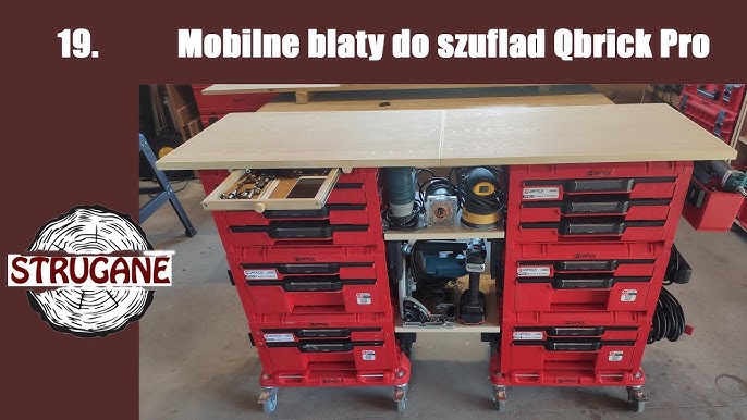 Qbrick System mobile drawers #qbricksystem #toolbox #workshop - YouTube