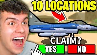 How To FIND ALL 10 F16 PART LOCATIONS In Roblox Military Tycoon! SPEC-OPS THE RIVETER II QUEST! screenshot 5