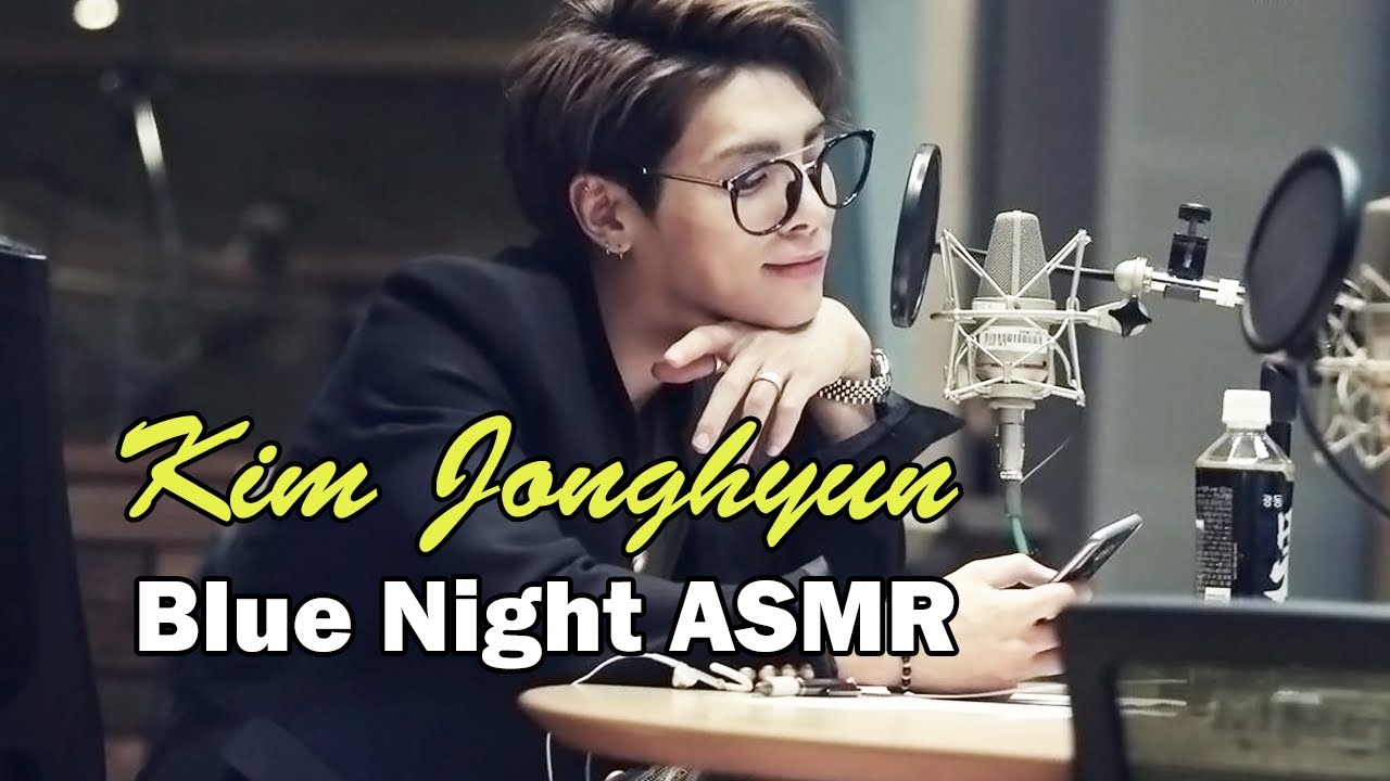 JONGHYUN: BLUE NIGHT, JAZZ & FIREPLACE (ASMR)