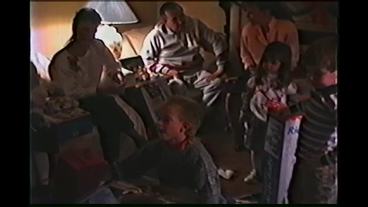 Dion Family Christmas on Taylor Rd.1988