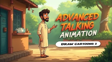 PC जैसा Talking Animation Mobile में |Talking Animation Tutorial | Draw Cartoons 2