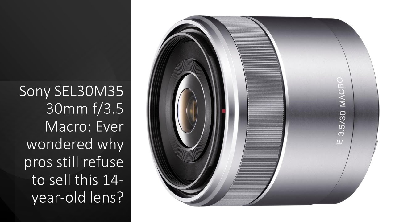 Sony SEL30M35 30mm f/3.5 Macro: Ever wondered why pros still