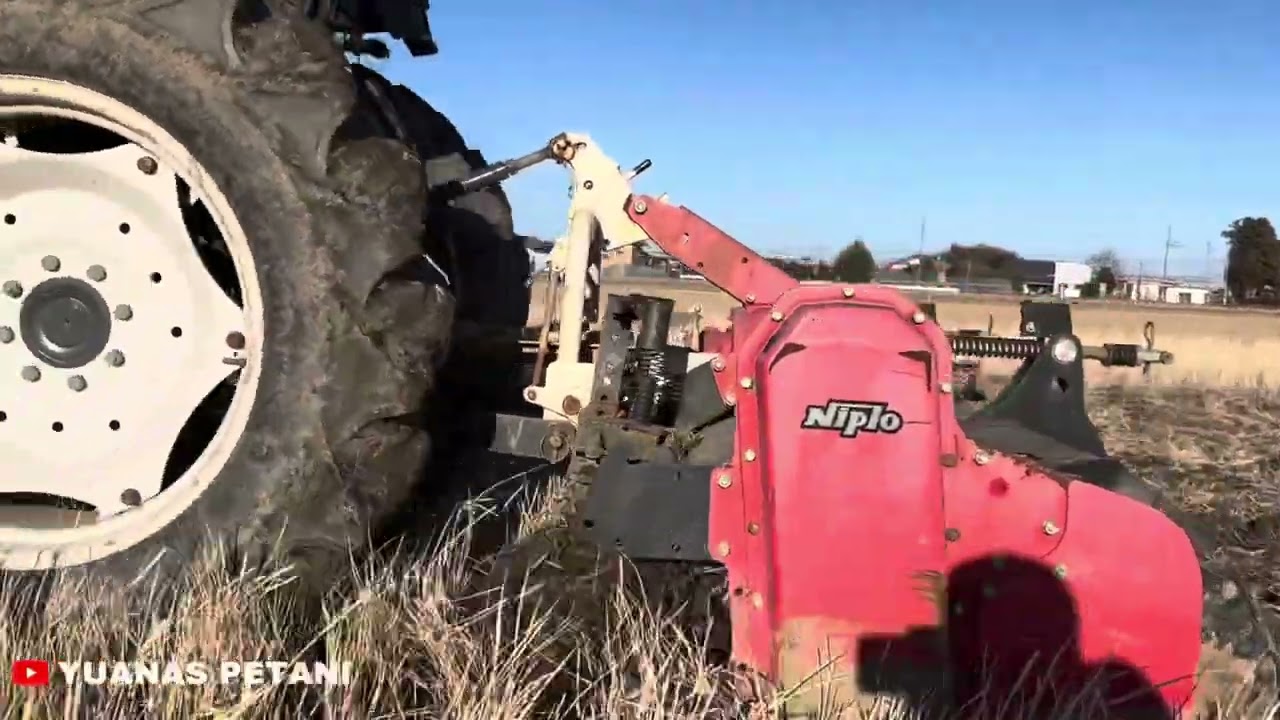 Nyangkul sawah di Jepang