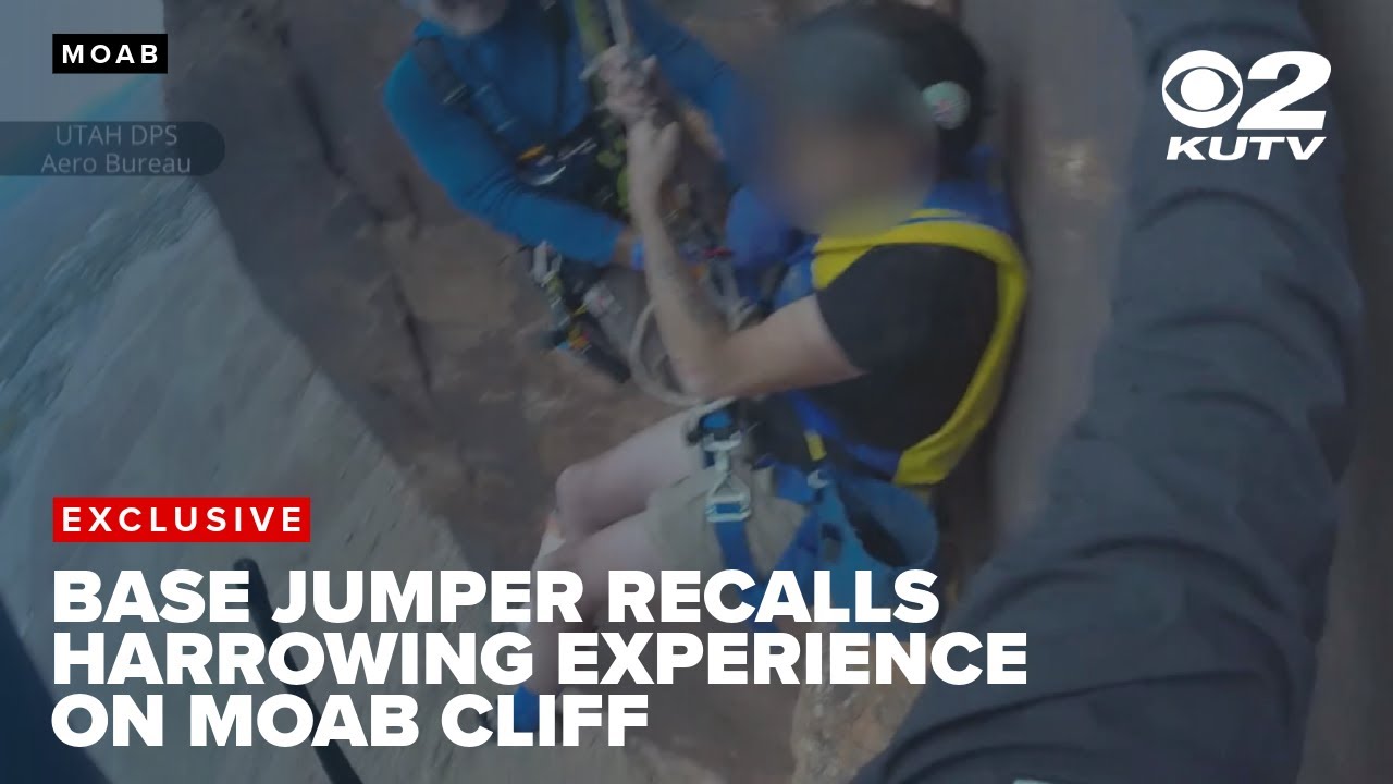 Jumper Rescue Ring BASE jumper stranded on Grand County cliff talks about hours-long ...