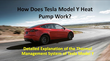 How does Tesla Model Y Heat Pump Work - working principles of the heat pump system and its octovalve