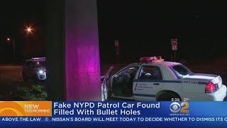 Fake NYPD Car Found In Philly