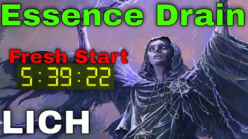 Campaign Leveling Guide - Essence Drain Lich Build - Act 1 to Act 4 + The Interludes [PoE2 0.3]
