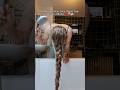 To Prevent Hair Loss, Wash Your Hair in a Braid 💯🚿🧼 #longhair