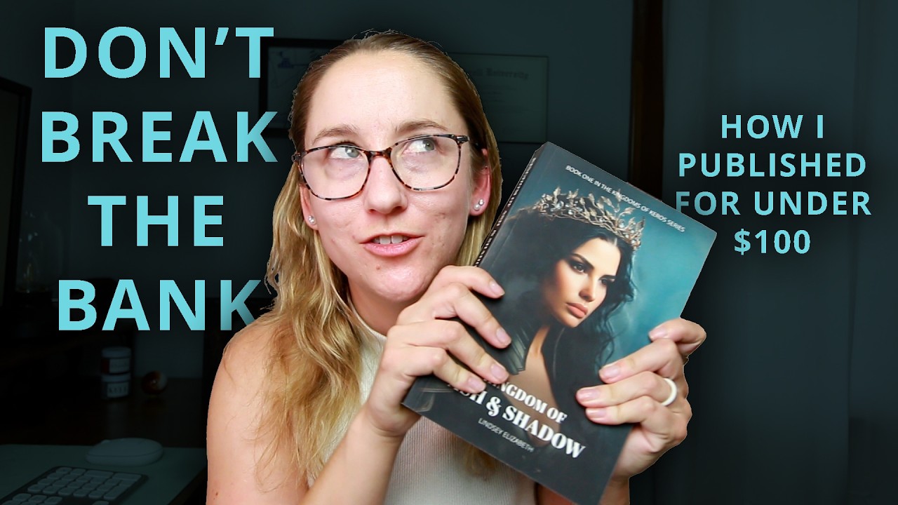 How to Self-Publish a Novel for Under $100 - YouTube