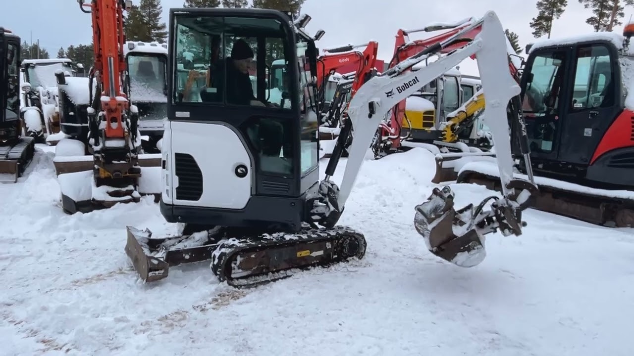 Minigrävare 1,8 ton Bobcat E19