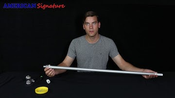 How to replace a broken top ring on American Signature tangle free spinning flag pole