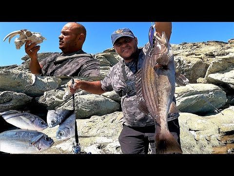 This is what happens when you go for Light Game Fishing and you end up casting 55gr lures! Footage!