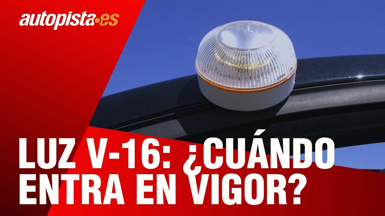 Luz V16 DGT, este es el precio del nuevo dispositivo que sustituye a los  triángulos de emergencia