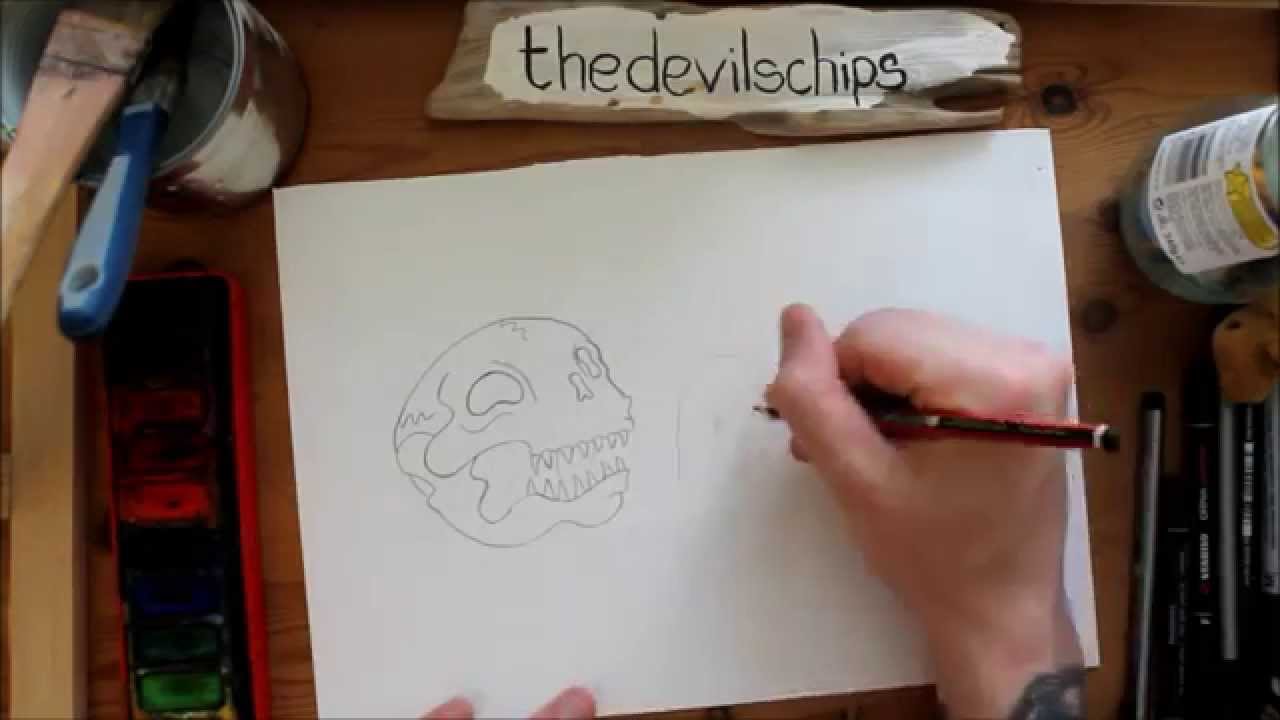 PACMAN Alt Art Painting -  Time Lapse