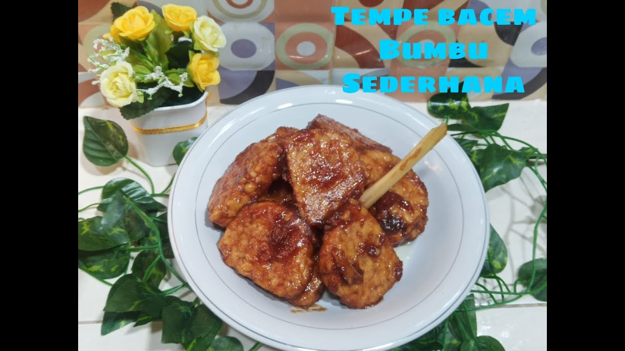 CARA MEMBUAT TEMPE BACEM SEDERHANA YouTube