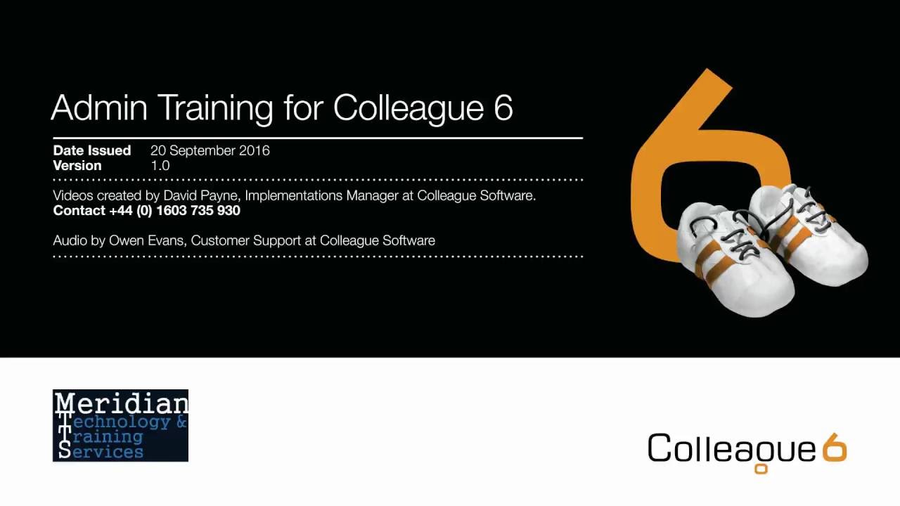 Record Maintenance - Admin Training for Colleague 6