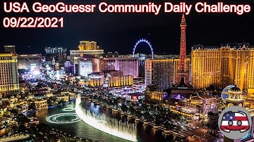 USA GeoGuessr Community Daily Challenge: September 22nd, 2021