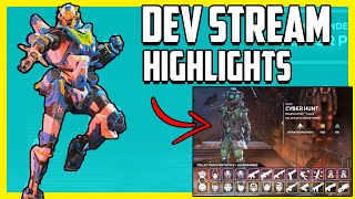 Apex Devstream // Episode 004 - New Bloodhound Buff, Sentinel Buff, Fixed Muzzle Flash, New Skins