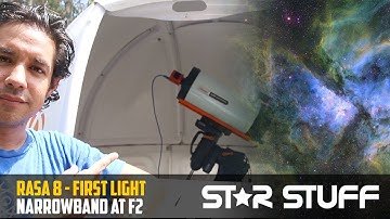 Narrowband with the Celestron RASA 8! EPIC first light review & setup guide.