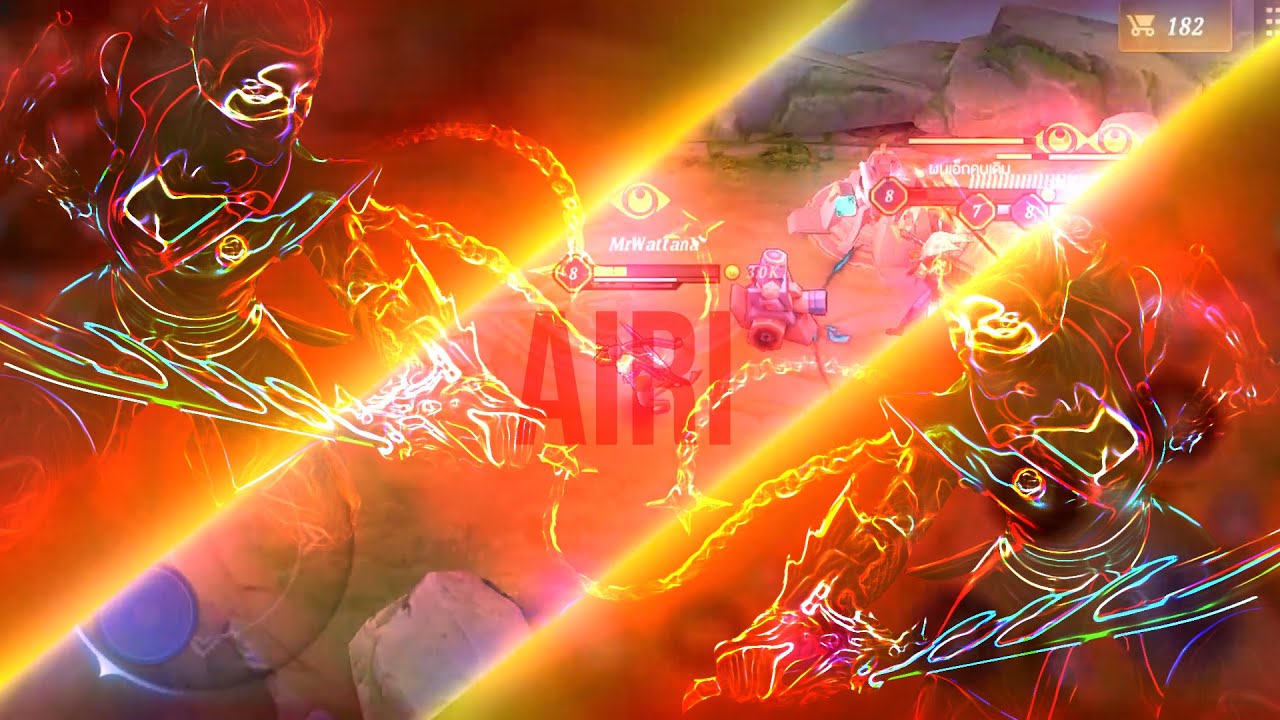 Rov |⚡Highlight Airi⚡|Brawl are normal🙂