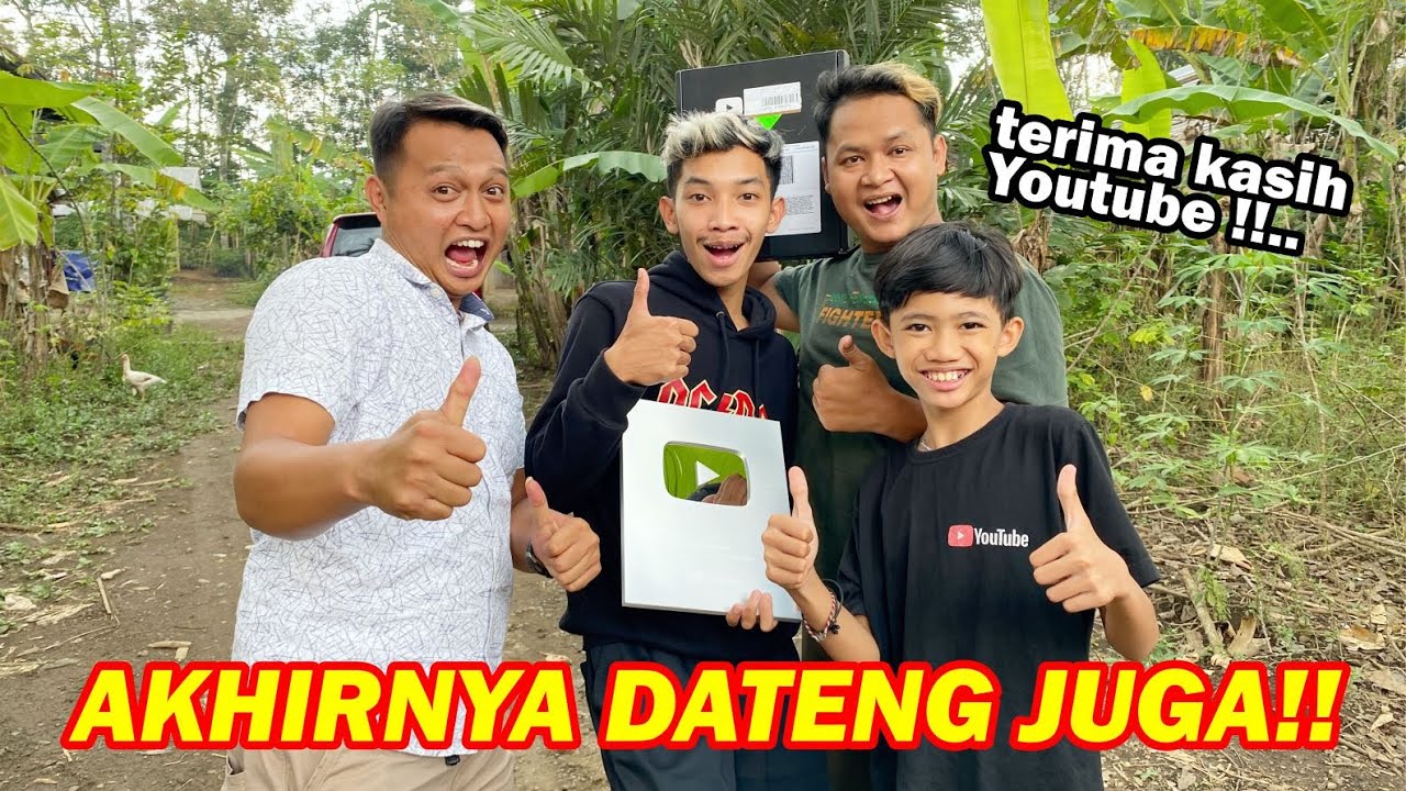 DAPAT KEJUTAN DARI YOUTUBE !!