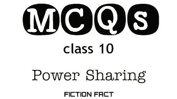 Most Important MCQ of Power Sharing | CBSE Class 10 Civics chapter 1 Important MCQ | TERM 1 EXAM