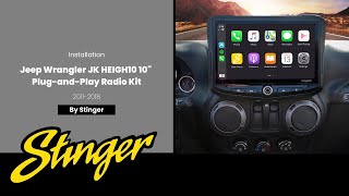 INSTALL: Jeep Wrangler JK (20112018) HEIGH10 Radio