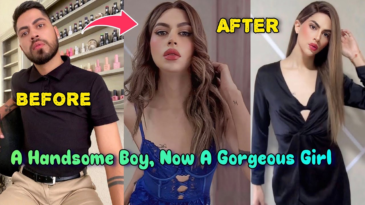 MTF Transition From Handsome Man to Stunning Woman | Boy to Girl Transition | Male to Female 