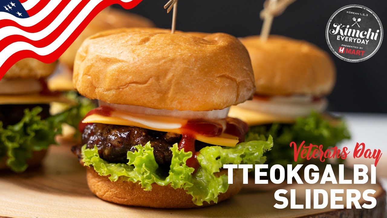 Tteokgalbi Sliders / 떡갈비 슬라이더