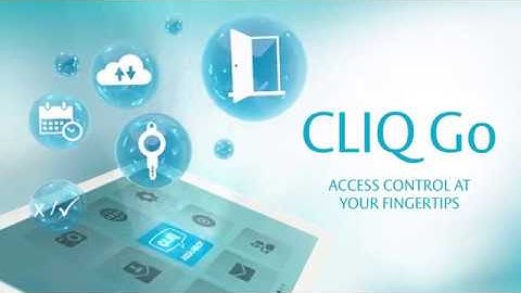 An introduction to CLIQ GO from Abloy
