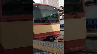 E531系赤電　水戸駅発車