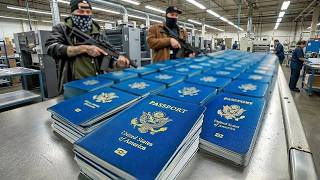 Inside the Passport Factory How the World's Most Powerful Passport Is Made Full Process