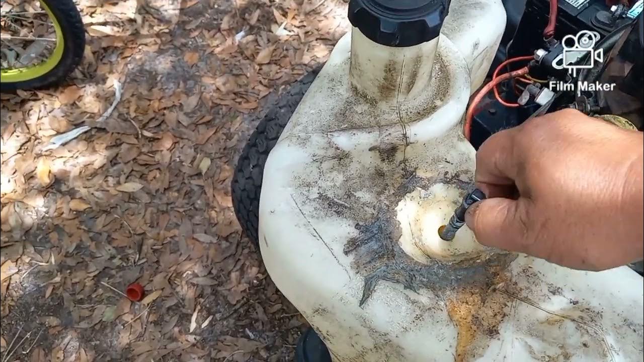 Craftsman Leaky Gas Tank Fixed That Easy / Lawnmower YouTube