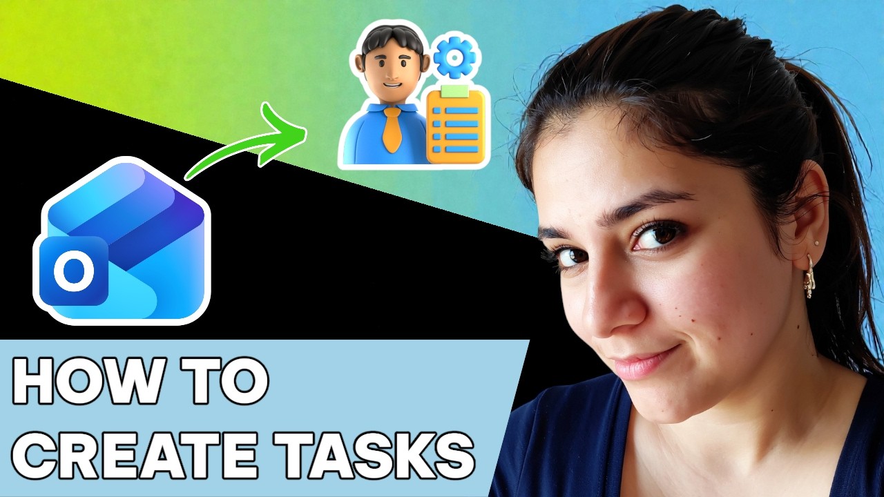 How to create tasks in Microsoft Outlook - YouTube