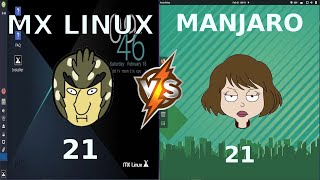MX Linux 21 vs Manjaro Linux 21: comparing the basics