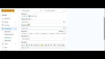 How to navigate the instructor and student dashboard