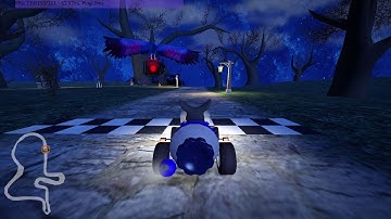 SuperTuxKart 0.10 Dev - Blackhill Mansion Fastest Route