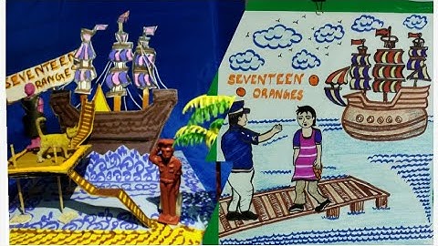 Seventeen Oranges🍊|9th std prose| B.Ed #Teaching_aid ideas| #Static_Model #binduCreations