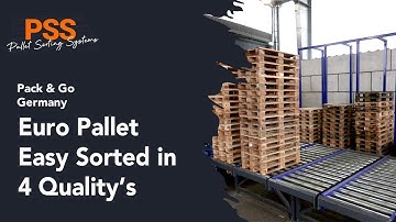 Europallet easy sorted in 4 quality’s  | PSS - Pack & Go Germany