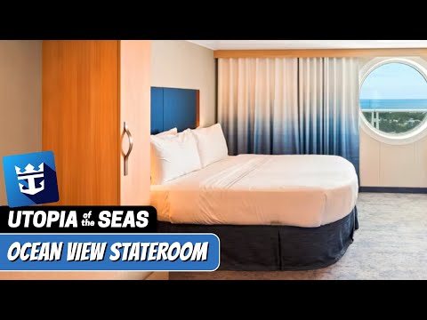 Utopia of the Seas Ocean View walkthrough tour
