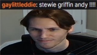 jerma does an accidental Stewie Griffin impression