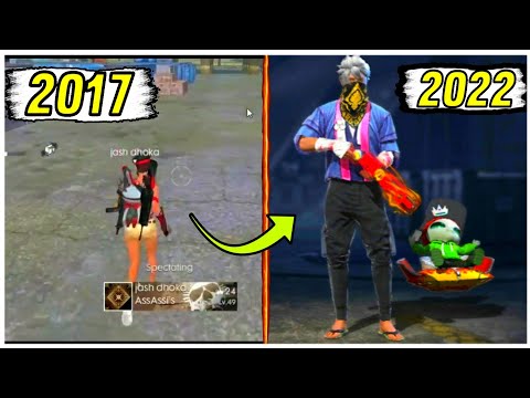 FREE FIRE PLAYERS 2017 vs 2022 - i found TWO SIDE GAMERS || IN KANNADA. #7