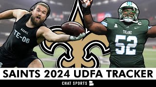 Saints UDFA Tracker: Here Are All The UDFAs New Orleans Signed After The 2024 NFL Draft