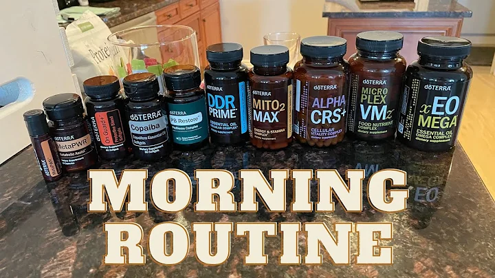 Elevate My Mornings with doTERRA Lifelong Vitality & MetaPWR Advantage | Ultimate Wellness Routine!