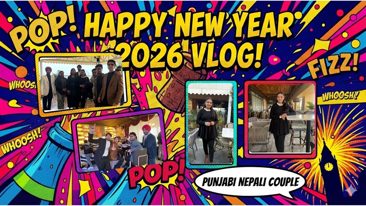 EPIC New Year Party 2026 🥂 | Pyramid Amritsar Vlog with Friends | Full Pagalpanti!